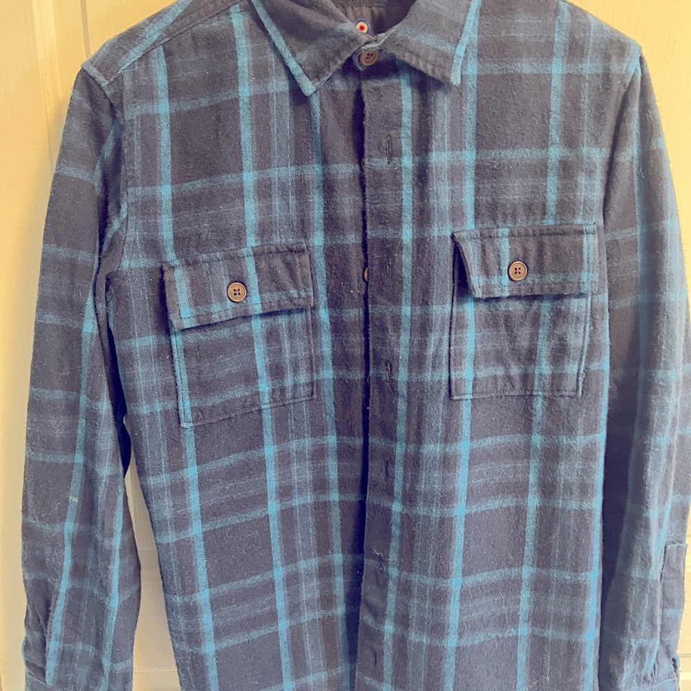 Ben Sherman 100% cotton heavy flannel shirt